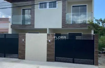 Casa com 2 dormitórios à venda, 94 m² por r$ 384.000,00 - itaipuaçu - maricá/rj