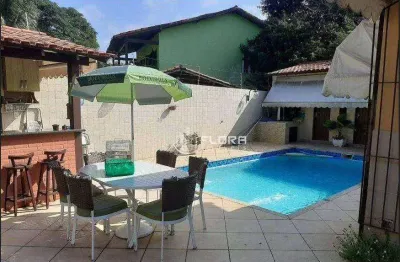 Casa com 4 dormitórios à venda, 277 m² por r$ 950.000,00 - itaipu - niterói/rj
