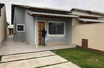 Casa com 3 dormitórios à venda, 98 m² por r$ 530.000,00 - jardim atlântico central (itaipuaçu) - maricá/rj