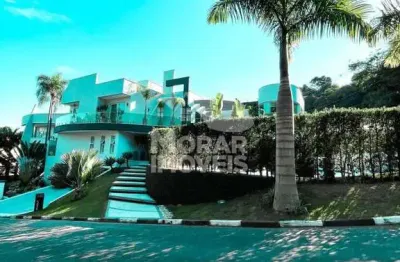 Casa em condomínio para venda em jandira, reserva nature, 5 dormitórios, 4 suítes, 8 banheiros, 8 vagas