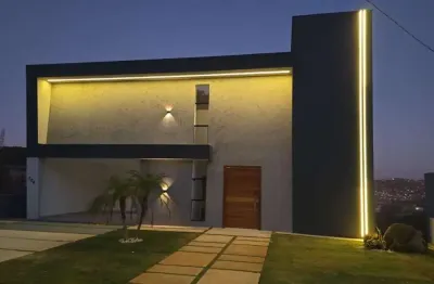 Casa em condomínio para venda em nova lima, balneário água limpa, 4 dormitórios, 3 suítes, 2 banheiros, 6 vagas
