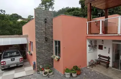 Casa em condomínio para venda em cajamar, alpes dos araçás (jordanésia), 3 dormitórios, 2 suítes, 3 banheiros, 2 vagas
