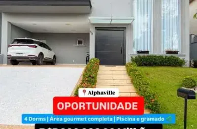 Casa em condomínio para venda em santana de parnaíba, alphaville, 4 dormitórios, 4 suítes, 5 banheiros, 2 vagas