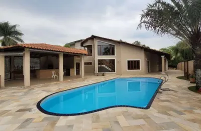 Casa para locação em cajamar, alpes dos araçás (jordanésia), 4 dormitórios, 4 suítes, 5 banheiros, 4 vagas