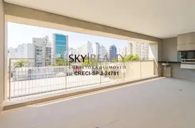 Apartamento com 3 quartos à venda na avenida cotovia, 611, indianópolis, são paulo por r$ 3.250.000