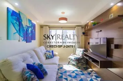 Apartamento com 3 quartos à venda na rua nilo torres, 68, jardim umuarama, são paulo por r$ 550.000