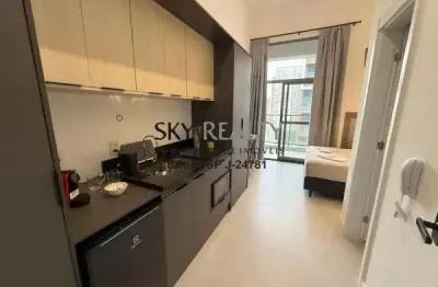 Studio, pé direito duplo, a venda, brooklin, ao lado do metrô