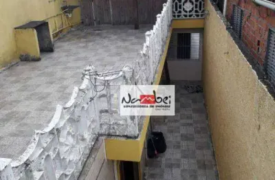 Casa  térrea com 3 dormitórios, 130 m² - venda por r$ 300.000 ou aluguel por r$ 1.500/mês - guaianases - são paulo/sp