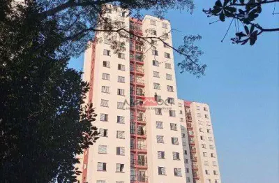 Apartamento com sacada com 2 dormitórios para alugar por r$ 1.960/mês - vila carmosina - são paulo/sp
