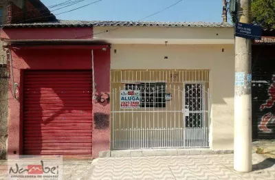Casa térrea com 1 dormitório para alugar, 50 m² por r$ 1.600/mês - vila carmosina - são paulo/sp