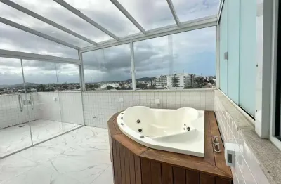 Cobertura para venda em cabo frio, braga, 3 dormitórios, 2 suítes, 4 banheiros, 2 vagas