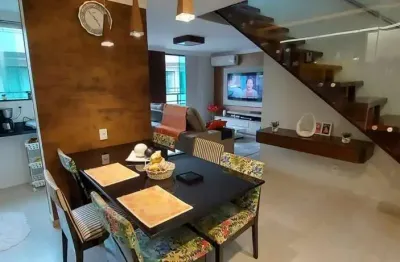 Cobertura para venda em cabo frio, braga, 3 dormitórios, 1 suíte, 3 banheiros, 1 vaga
