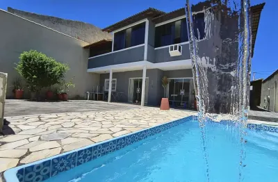 Casa para venda em cabo frio, praia do foguete, 4 dormitórios, 3 suítes, 5 banheiros, 3 vagas