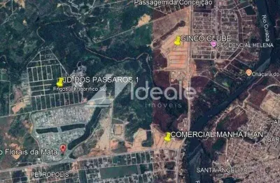 Terreno jd passaros 1 ao lado  do florias da mata mirante do pary