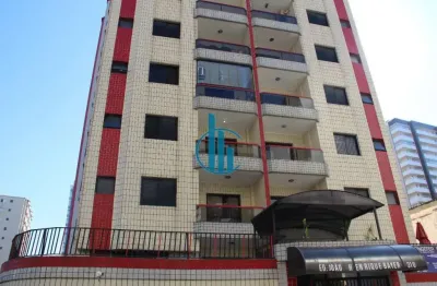Apartamento à venda com 2 quartos e 1 vaga na aviação - praia grande, a poucos metros da praia