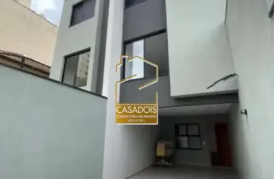 Sobrado novo com 170 m² com 4 quartos e 2 vagas - venda/locação na chàcara inglesa