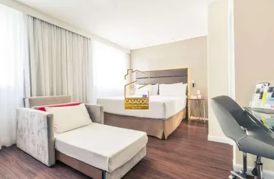 Flat à venda com 26m2 e 1 vaga na vila olímpia - sp, próximo da fmu da vila nova conceição e insper