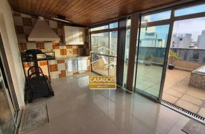 Cobertura duplex a venda com 217m2, 3 quartos e 2 vagas na vila mariana - sp, próximo do metrô vila mariana e do vila das frutas