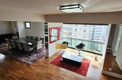 Aluguel de apartamento de 262m² au, mobiliado, dúplex e 4 vagas nos jardins