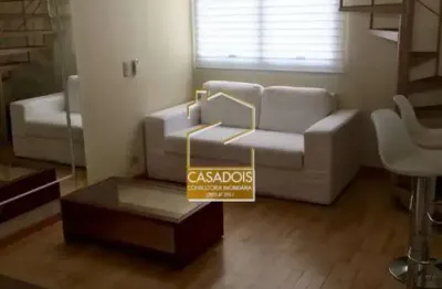 Venda de apartamento mobiliado de 1 quarto, 1 vaga na vila olímpia