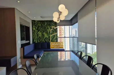 Aluguel de apartamento mobiliado de 95m²au, 3 quartos (1suíte) e 2 vagas na vila olímpia