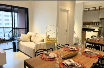 Apartamento para locação mobiliado 74m², 2 quartos, 1 vaga em pinheiros