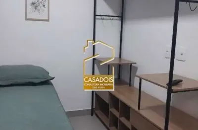 Apartamento studio mobiliado para alugar com 27m², 1 quarto e sem vaga na àgua branca - sp, novinho é a primeira locação