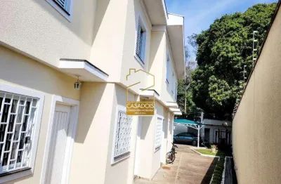 Sobrado à venda com 69m², 2 quartos e 1 vaga em condomínio fechado no campo grande, na avenida nossa senhora do sabará