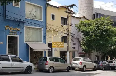 Casa comercial para alugar com 120m² e 1 vaga de garagem em pinheiros- sp. próximo da estação sumaré