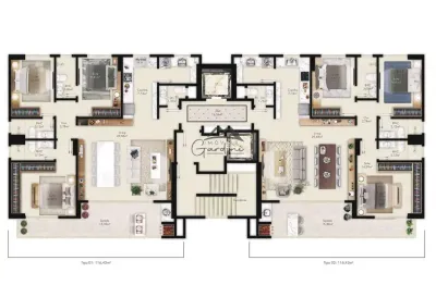 Apartamento com 3 quartos à venda na rua jorge tzachel, 456, fazenda, itajaí por r$ 1.651.400