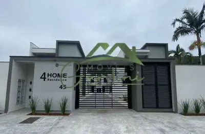 Casa em condomínio fechado com 3 quartos à venda na rua leopoldo zarling, 45, ressacada, itajaí por r$ 1.300.000