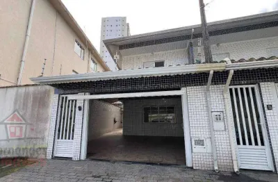 Sobrado com 3 dormitórios à venda, 135 m² por r$ 890.000,00 - canto do forte - praia grande/sp