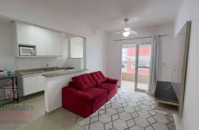Apartamento alto padrão com 1 dormitório para alugar definitivo pacote 54 m² por r$ 3.200 mês  aviação  praia grande sp