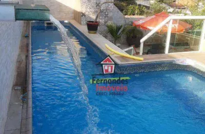 Sobrado isolado alto padrão com piscina  3 dormitórios à venda, 250 m² por r$ 1.990.000 - canto do forte - praia grande/sp