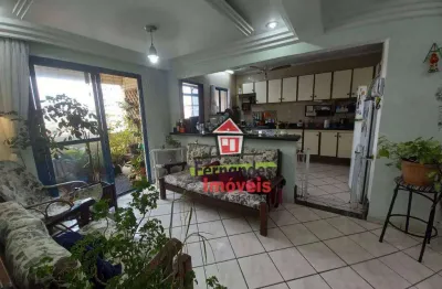 Apartamento com 3 dormitórios, elevador e piscina à venda, 100 m² por r$ 500.000 - tupi - praia grande/sp