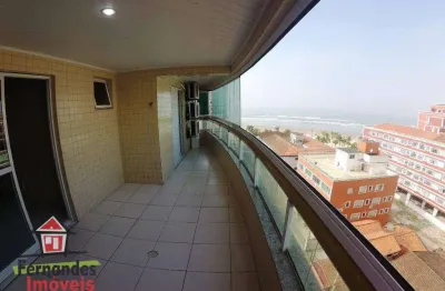 Apartamento vista mar 3 quartos sendo 2 suítes à venda por r$700.000 ocian 100 metros da praia.