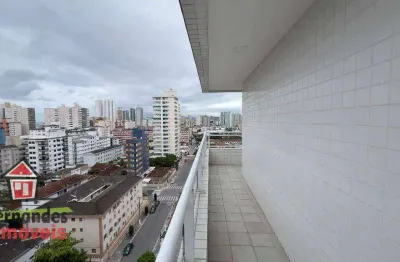 Apartamento novo com 3 dormitórios mais dependência  à venda, 140 m² por r$ 795.000  canto do forte  praia grande sp