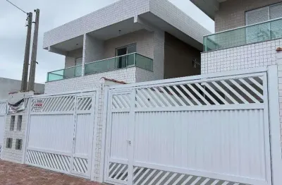 Sobrado individual  novo alto padrão perto da obramax  com 3 suítes à venda por r$ 640.000  tude bastos (sítio do campo)  praia grande sp