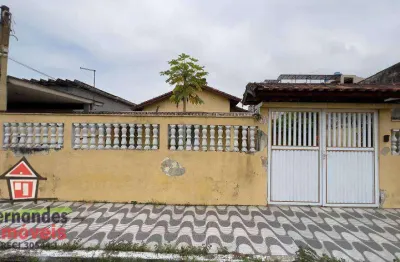 Casa com 3 dormitórios (terreno) à venda, 90 m² por r$ 600.000  tupi  praia grande sp