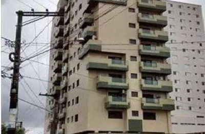 Apartamento com 1 dormitório prédio com elevador e piscina  à venda, 48 m² por r$ 280.000  guilhermina  praia grande/sp