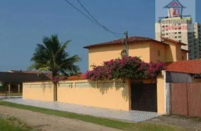 Sobrado isolado com piscina pertinho do mar 5 dormitórios à venda, 350 m² por r$ 1.500.000 - balneário flórida - praia grande/sp