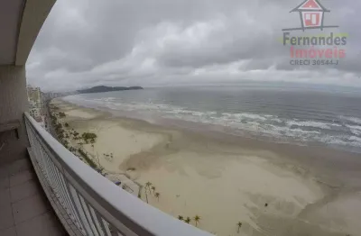 Apartamento novo frente mar com 3 suítes  à venda, 173 m² por r$1.472.000 no parcelamento direto   aviação praia grande sp