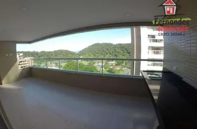 Apartamento novo pronto com parcelamento direto em 100 meses 4 dormitórios à venda, 147 m² por r$ 1.336.000 - canto do forte - praia grande/sp