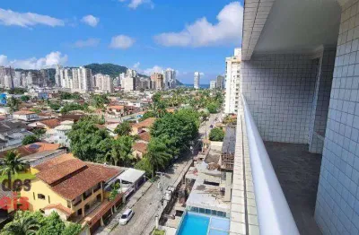 Apartamento chave na mão frente rua, parcelamento direto com 2 suítes e 2 vagas,  à venda, 81 m² por r$ 759.000  canto do forte  praia grande sp
