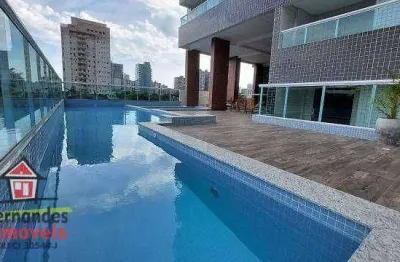 Apartamento novo pronto para morar, parcelamento direto com 1 suíte à venda, 54 m² por r$ 482.000  canto do forte  praia grande sp