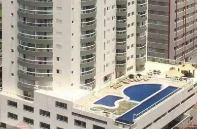 Apartamento alto padrão com 2 dormitórios para alugar, 84 m² por r$ 3.800/mês - aviação - praia grande/sp