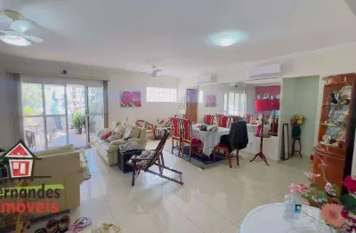 Cobertura perto do mar com piscina 3 dormitórios para alugar definitivo pacote, 229 m² por r$ 9.000 mês  canto do forte  praia grande sp