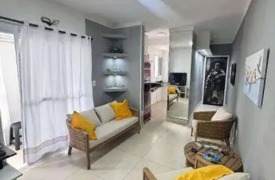 Apartamento com 1 dormitório à venda, 53 m² por r$ 400.000,00 - vila guilhermina - praia grande/sp
