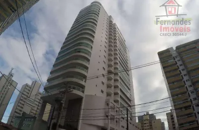 Apartamento com 3 suítes perto da praia  à venda, 172 m² por r$ 950.000 - tupi - praia grande/sp