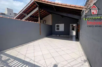 Casa com 2 dormitórios para alugar, 80 m² por r$ 3.700,01/mês - vila guilhermina - praia grande/sp
